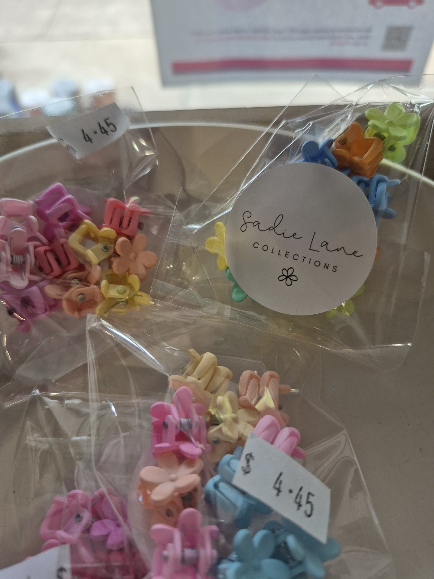 Mini Hair Clip Claw Pack (10)