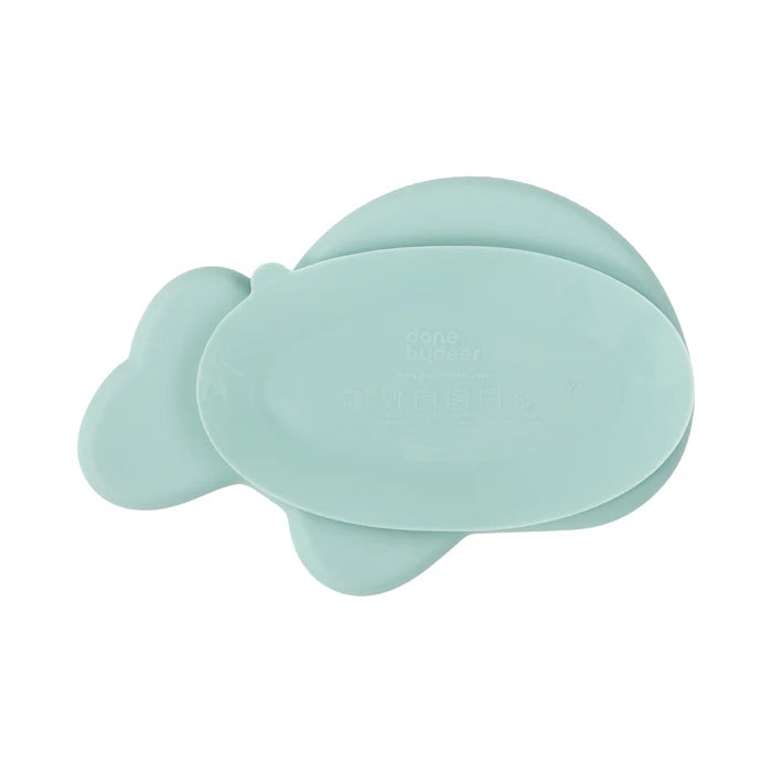 Silicone Stick&Stay plate Wally Blue
