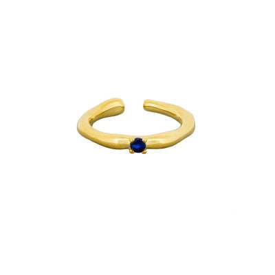 Gold Sapphire Scarlett Ring