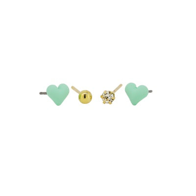 Mint Bonnie Earring Set