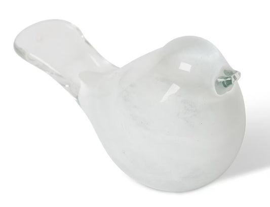 Flynn Glass Bird - 16 x 7 x 10cm