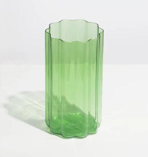 WAVE VASE - GREEN