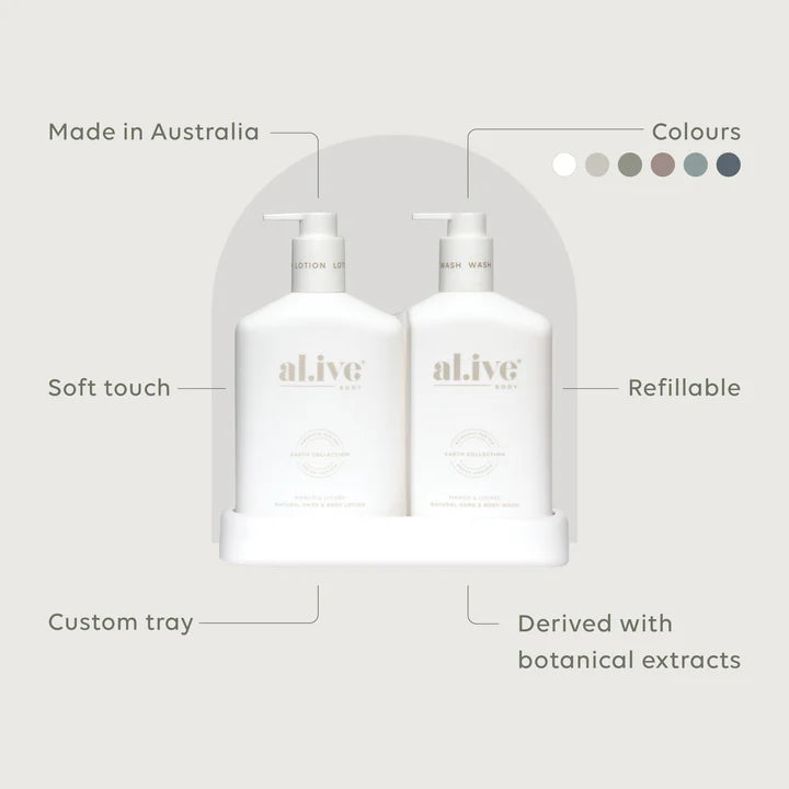 Mango & Lychee Hand & Body Wash/Lotion Duo