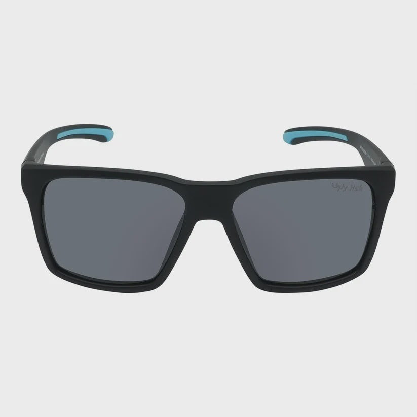 Floating | Polarised Sunglasses | PRF357 - Matt Black Frame/Smoke Lens