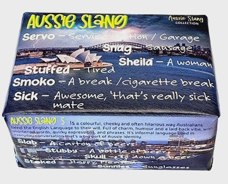 Aussie Slang A - Z Soap Bar