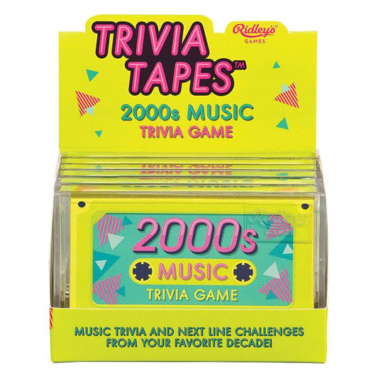 2000s Trivia Tape Quiz 11x7x2cm