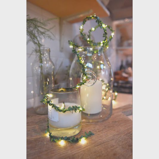 Greenery Light String - Foliage Style Garland