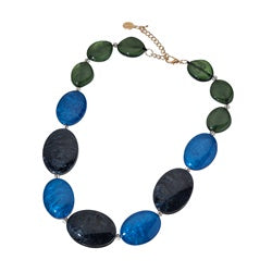 Ocean Sia Necklace (Blue Scarab)