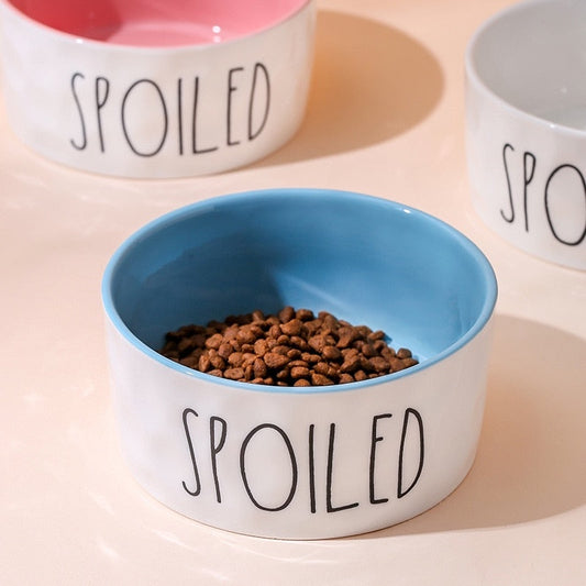 Spoiled Pet Bowl Medium - 3 colours