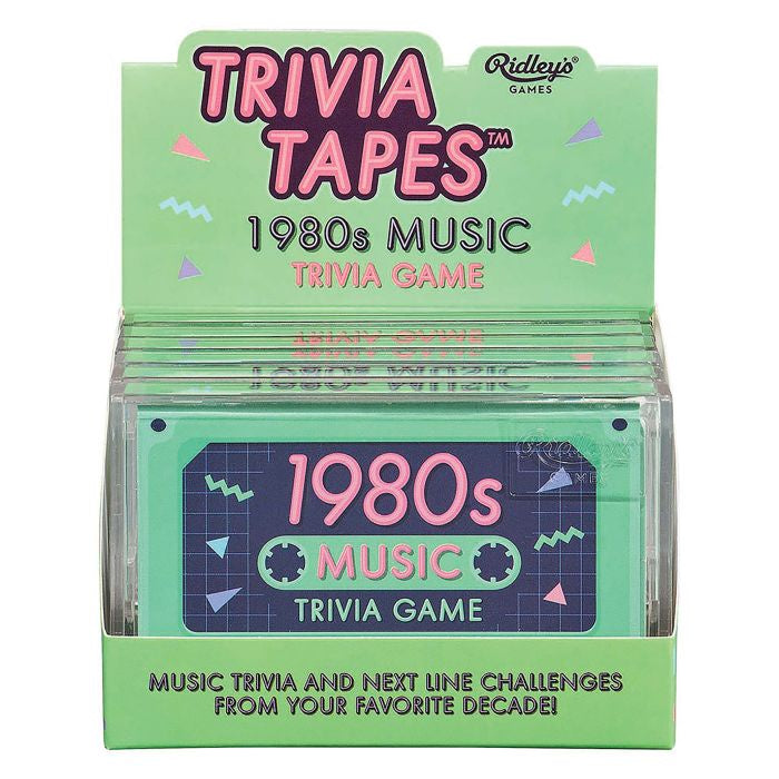 1980's Trivia Tape Quiz 11 x 7 x 2 cm