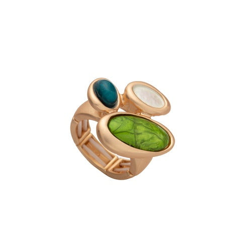 Ella Iris Ring - Forest