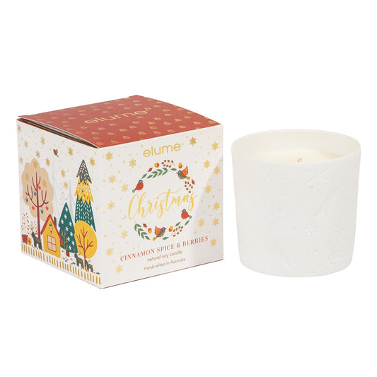Elegant Cinnamon Spice & Berries Spice Soy Candles