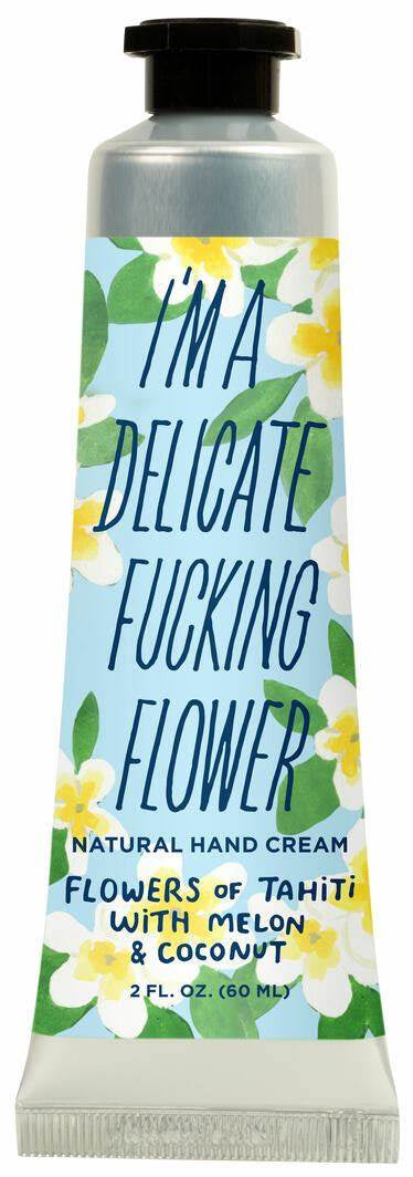 Delicate Fucking Flower Hand Cream - Melon & Coconut