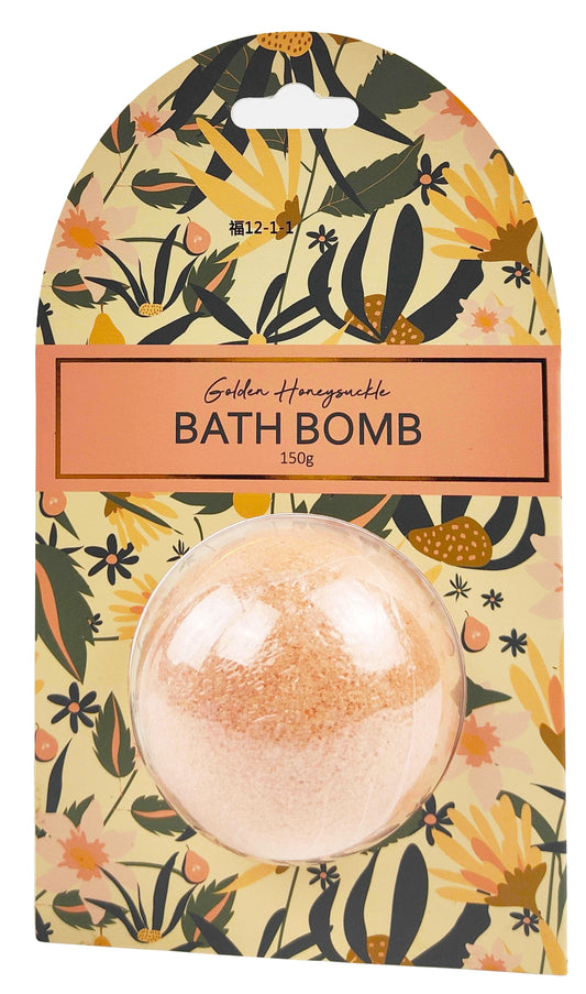 Golden Honeysuckle Bath Bomb 150 grams
