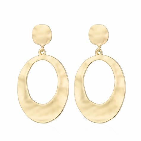 Lucy Lotus Earring Gold