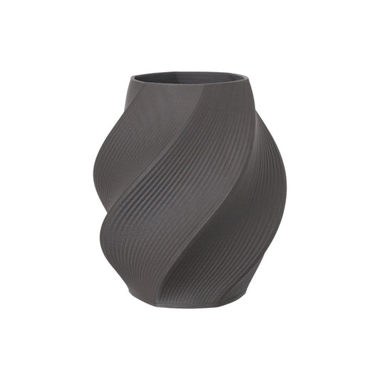 RAND CERAMIC GREY RIPPLE CYLINDER SMALL