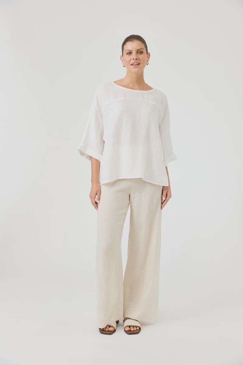 Studio Relaxed Top - Salt