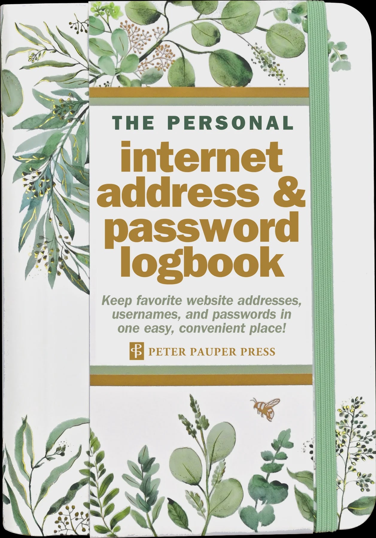 Eucalyptus Internet Address & Password Logbook