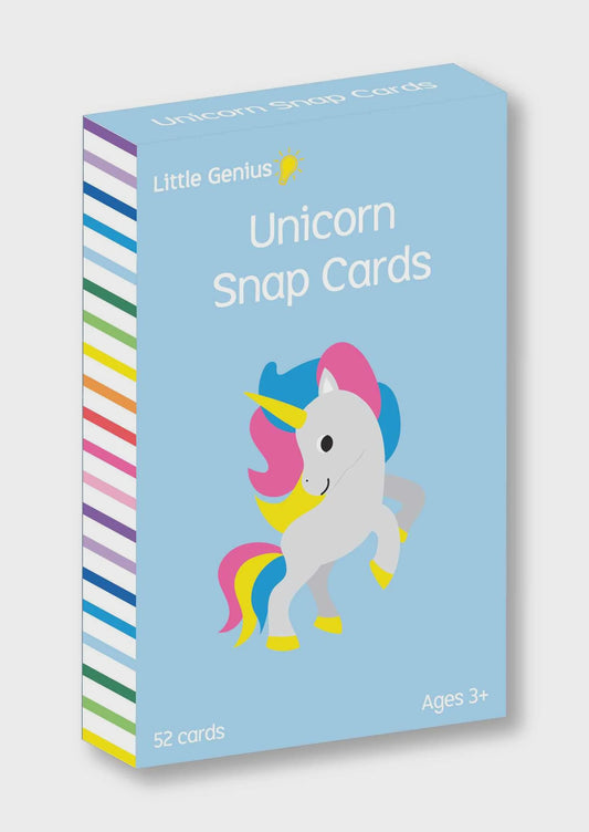Little Genius Snap Cards - Unicorn