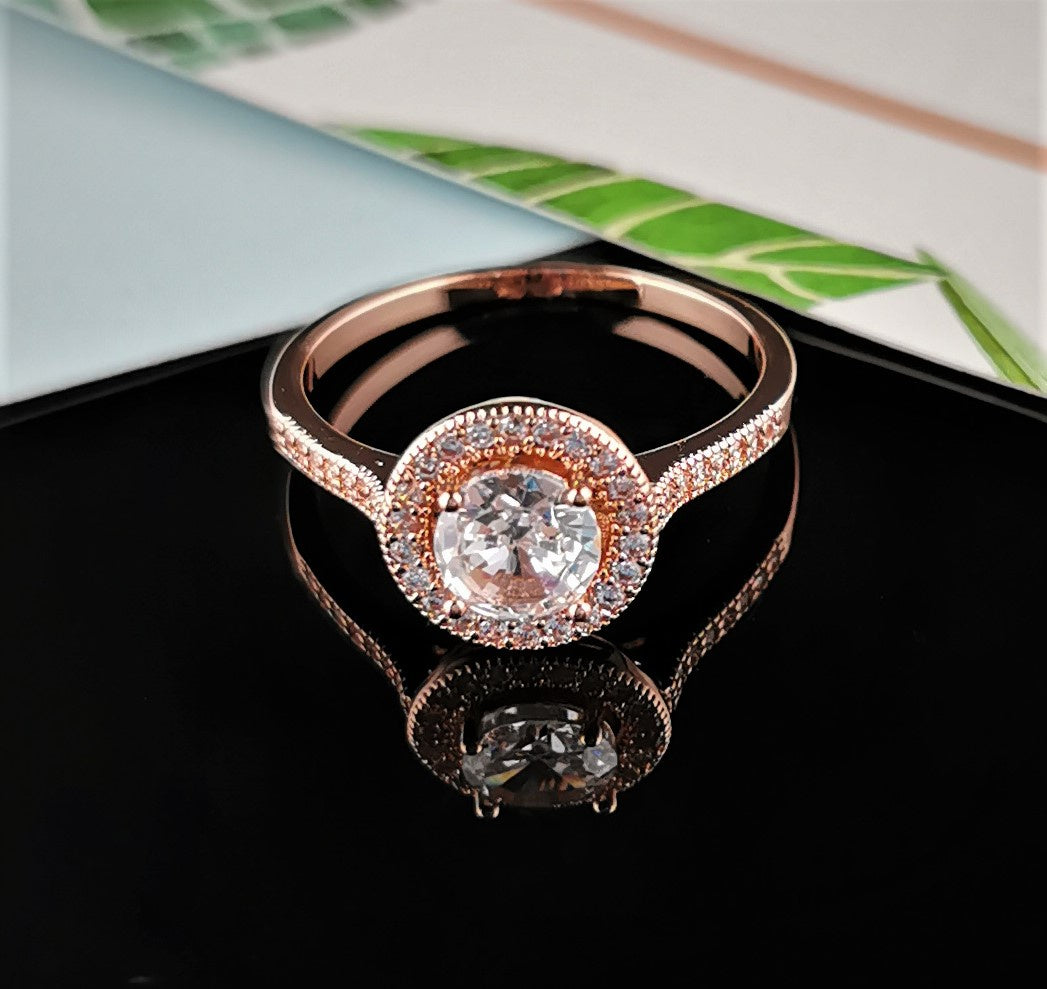 Avalon Rose Gold Ring