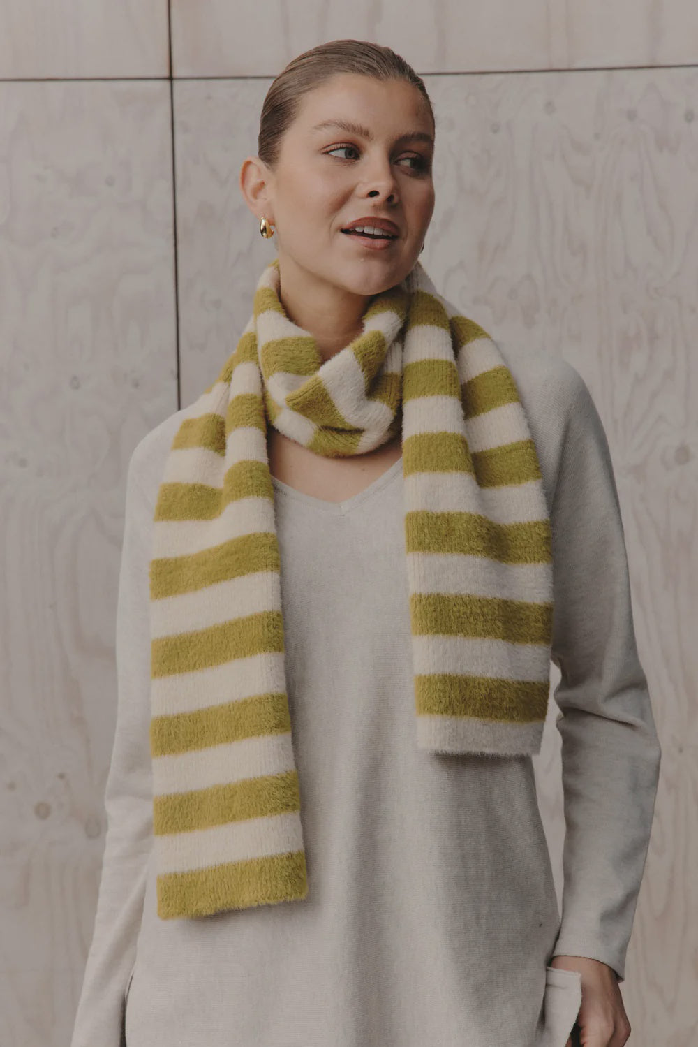 Katana Scarf - Chartruse