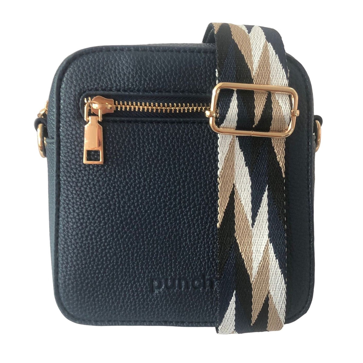 Samantha Mini Square Crossbody Bag Navy