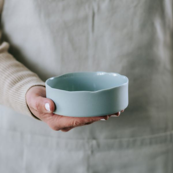 Flax Vue Bowl 12 cm Diameter Duck Egg