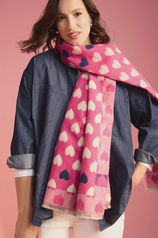 Delphi Scarf Pink