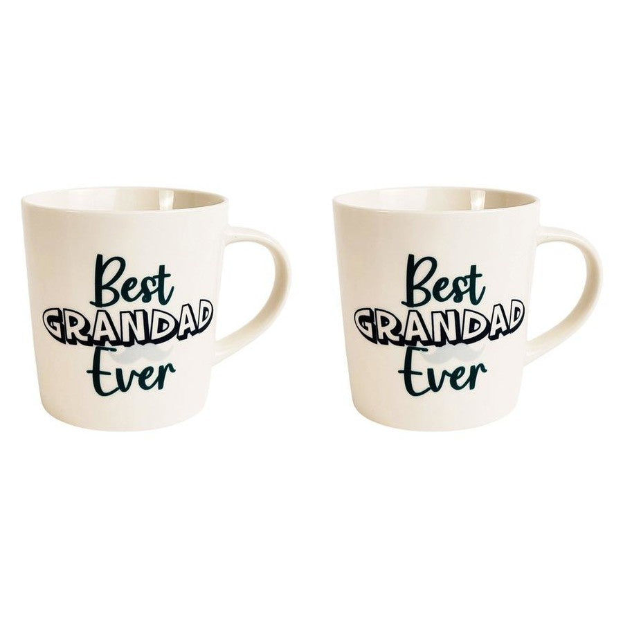 Best Grandad Ever White