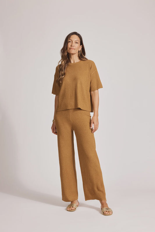 Alcazar Knit Top - Maple