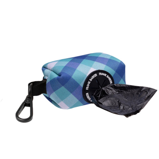 Blue Gingham Poop Bag