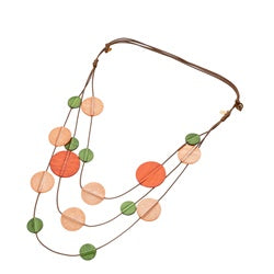 Eleanor Sia Peach Necklace