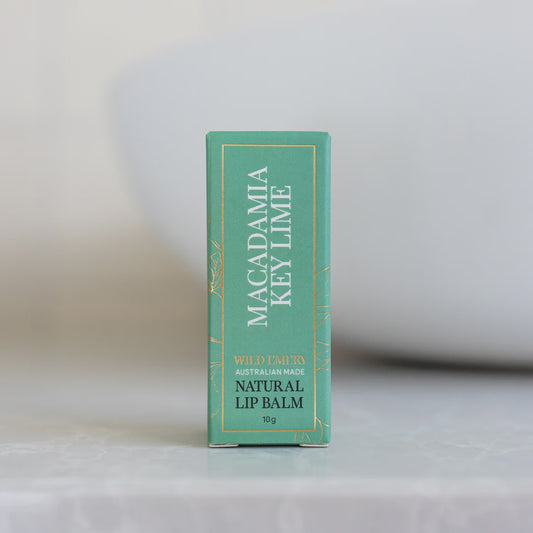 Macadamia & Key Lime Natural Lip Balm
