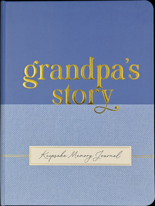 Grandpa's Story Keepsake Memory Journal