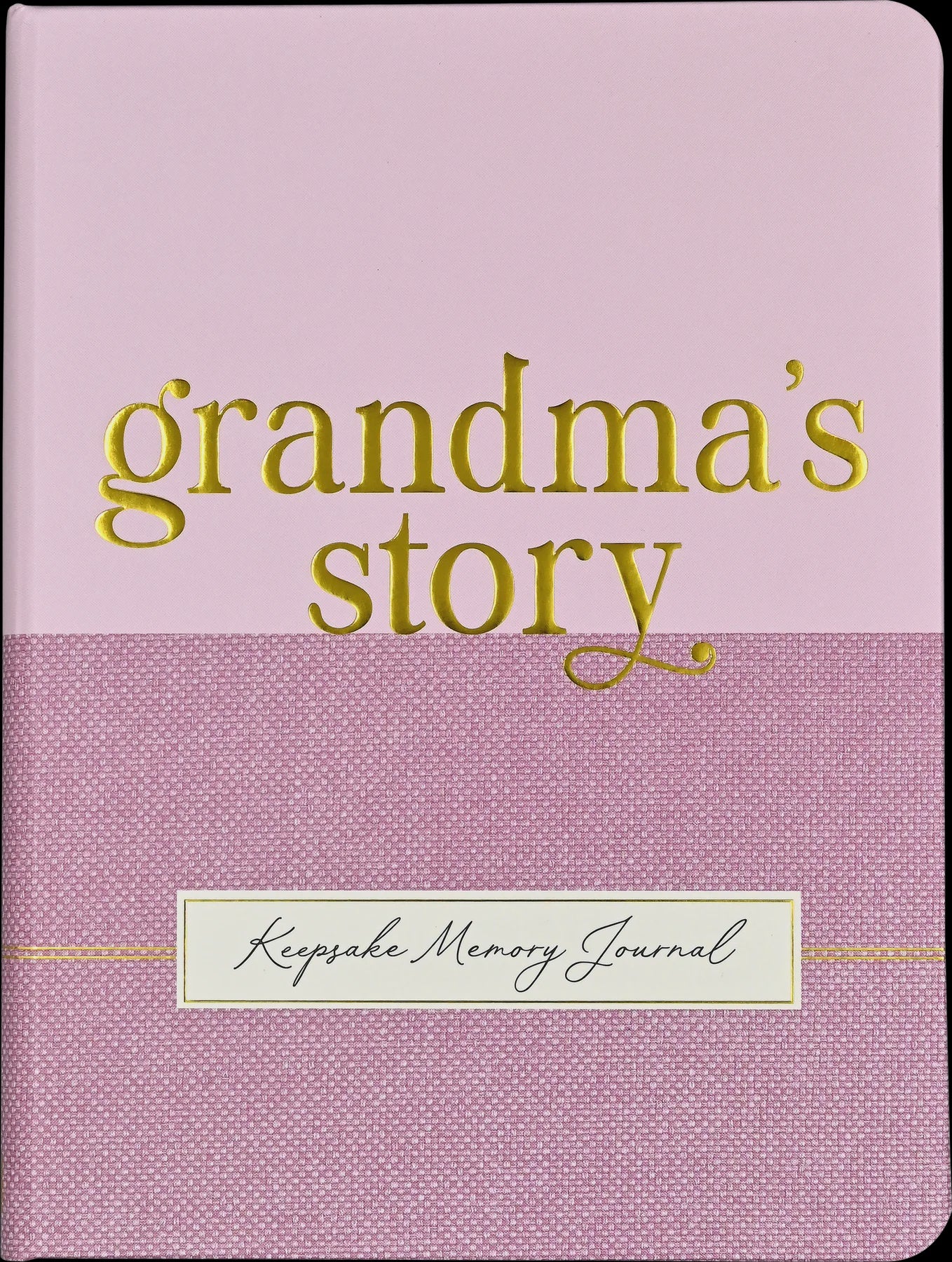 Grandma's Story Keepsake Memory Journal