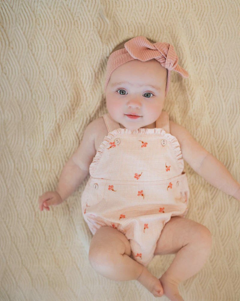 SONGBIRD EMBROIDERED BODYSUIT OVERALL