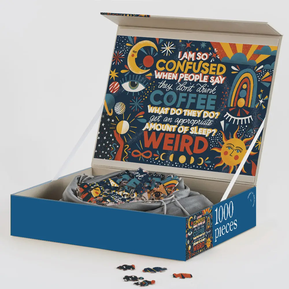 1000 Piece Puzzle Three Quarter Latte