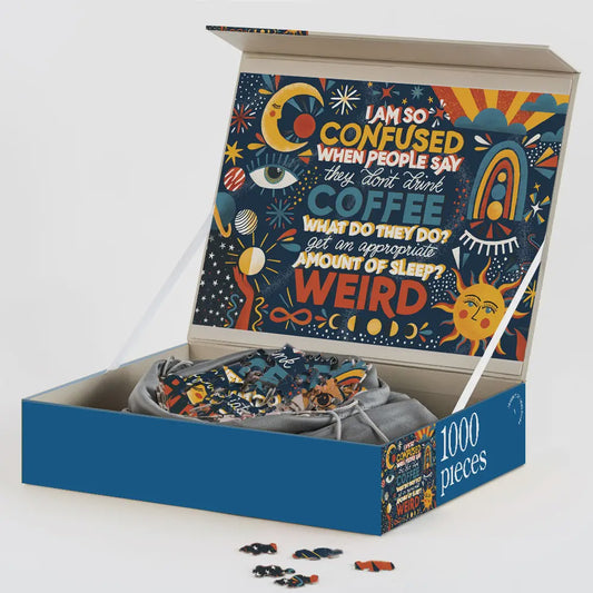 1000 Piece Puzzle Three Quarter Latte