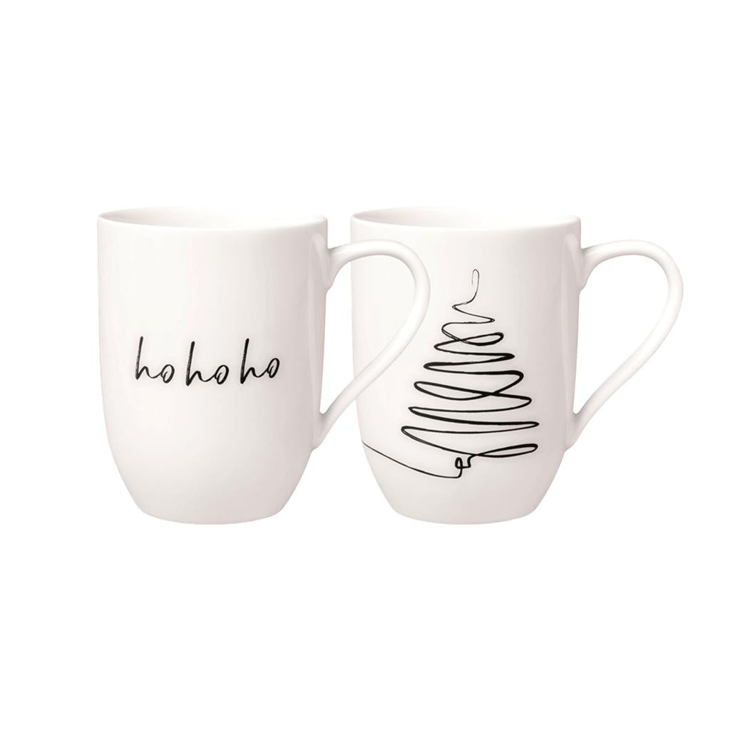 Villeroy & Boch Statement Mugs: Xmas Set Tree 2 pcs