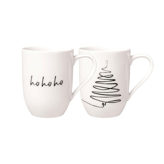 Villeroy & Boch Statement Mugs: Xmas Set Tree 2 pcs