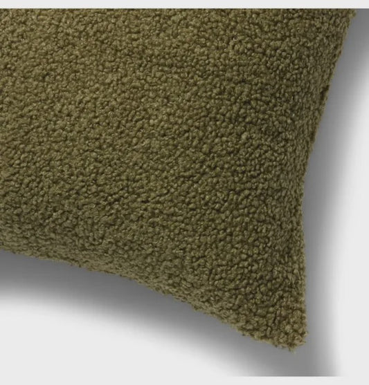 Teddy 50x50cm Cushion Olive