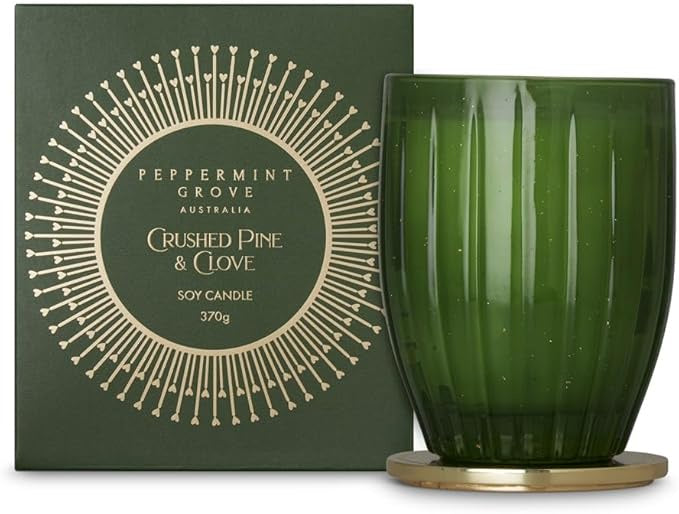 Crushed Pine & Clove Soy Candle 370g