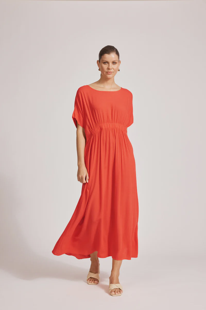 Alegria Dress - Coral
