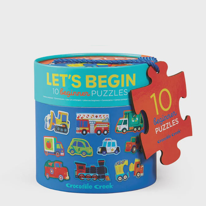 Let's Begin Puzzle 2 pc - Vehicles