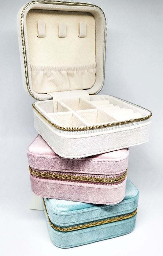 Small Jewellery Case (Assorted Colours)