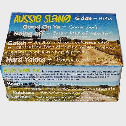 Ausssie Slang G - M Soap Bar