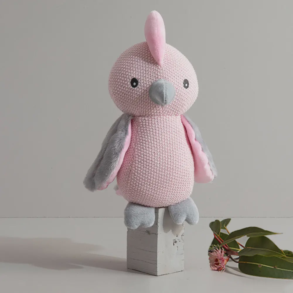 Gary the Galah Knitted Toy
