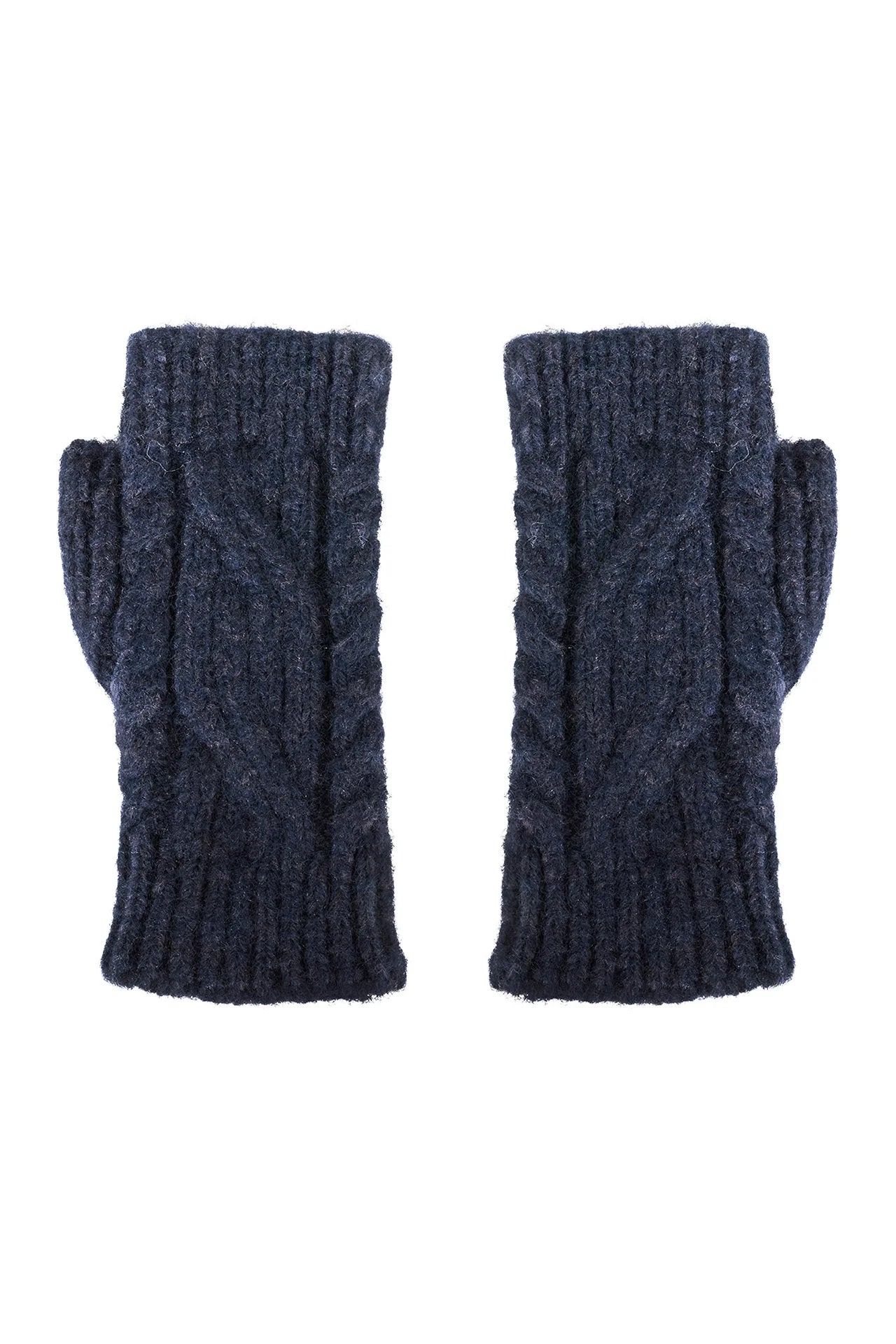 Fairbanks Cable Glove - Navy
