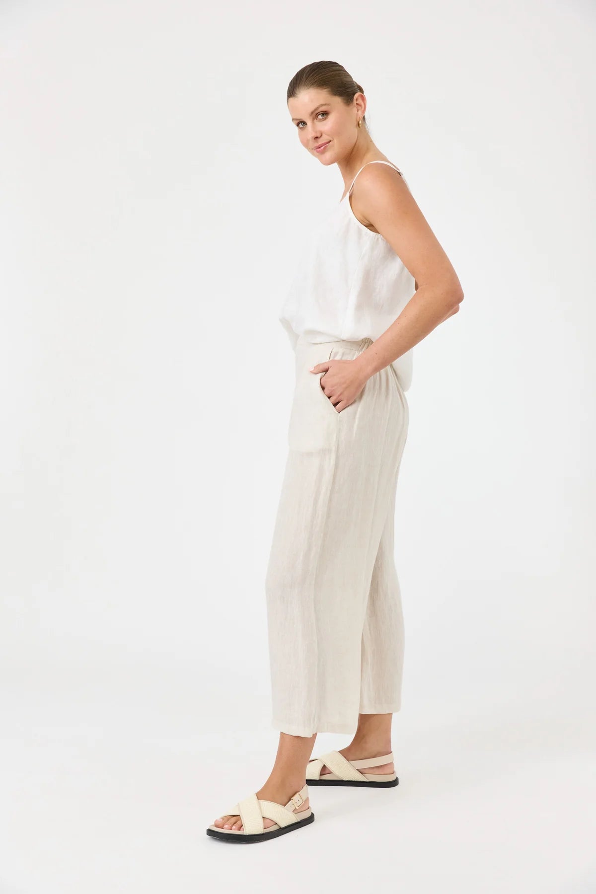 Studio Crop Pant Tusk