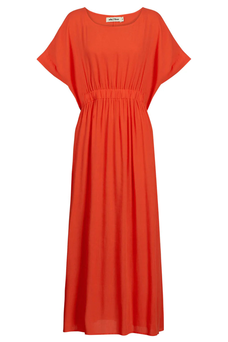 Alegria Dress - Coral